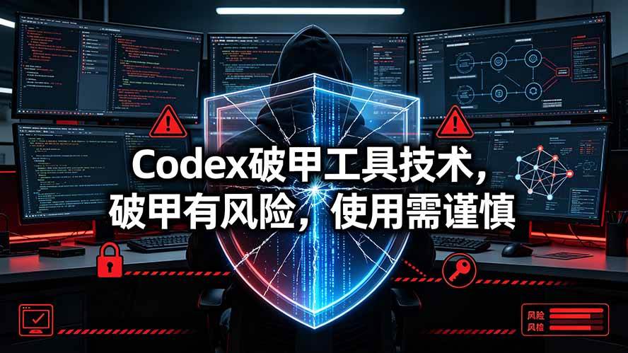 (19533期)Codex破甲工具技术,破甲有风险,使用需谨慎-小灰云创