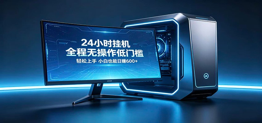 三角洲自动跑刀,纯自动挂机项目,零基础小白躺赚无忧-小灰云创