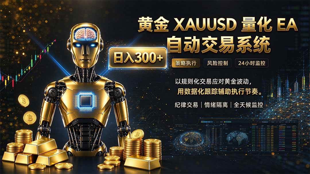 （21067期）普通人也能玩转AI量化：不盯盘，不熬夜，一套智投EA让策略自动跑-小灰云创