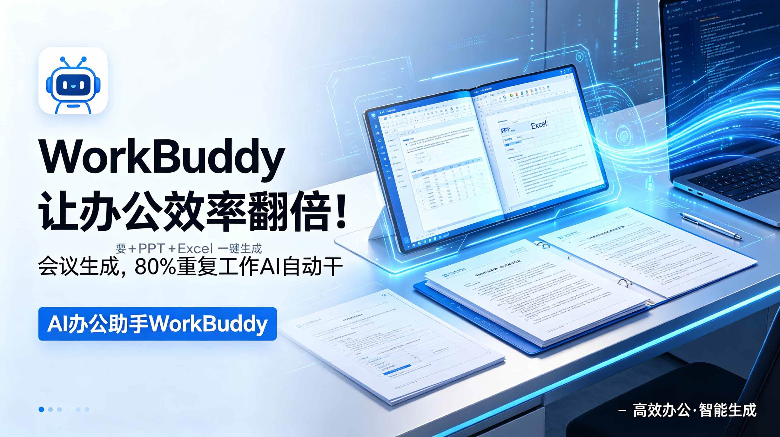 （18859期）WorkBuddy让办公效率翻倍！会议纪要+PPT+Excel一键生成，80%重复工作AI自动干-小灰云创