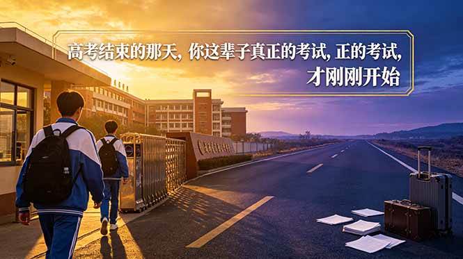(18968期)付费文章:高考结束的那天,你这辈子真正的考试,才刚刚开始-小灰云创