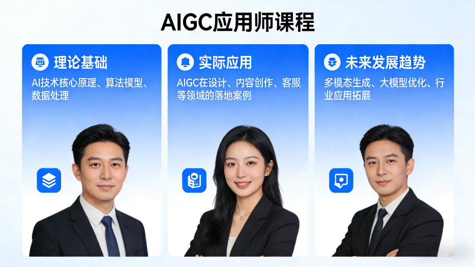 AIGC应用师课程，覆盖了AI技术的理论基础、实际应用、以及未来发展趋势(更新) - 小灰云创-小灰云创
