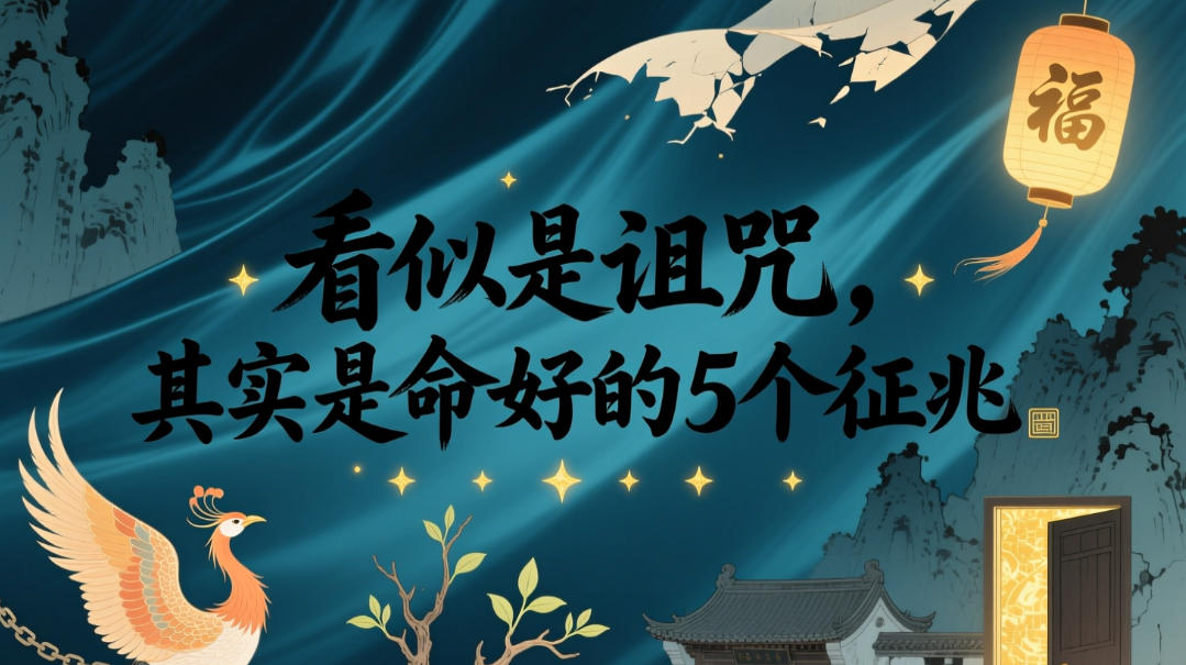 付费文章：看似是诅咒，其实是命好的5个征兆-小灰云创