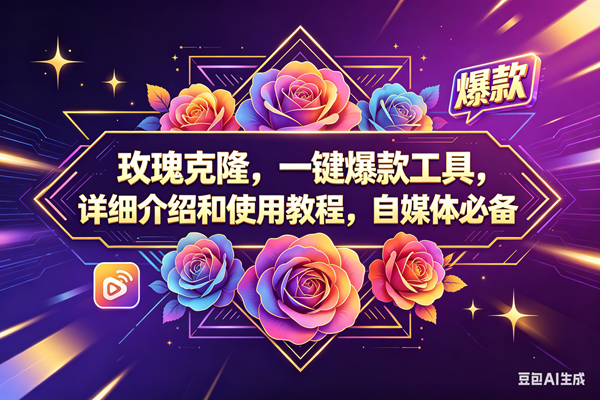 （18163期）玫瑰克隆，一键爆款工具，ai智能体，自媒体神器，60多个功能教程-小灰云创