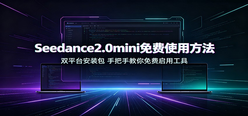 Seedance2.0mini免费使用方法：双平台安装包，手把手教你免费启用工具-小灰云创