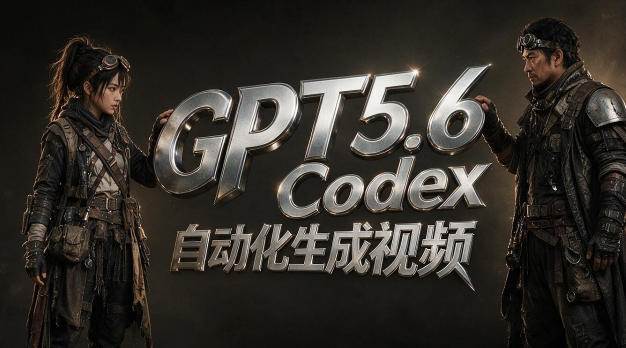 （19393期）GPT5.6+Codex自动化视频生成：提示词设计×角色设定×封面海报×工作流思路，高效产出AI视频-小灰云创