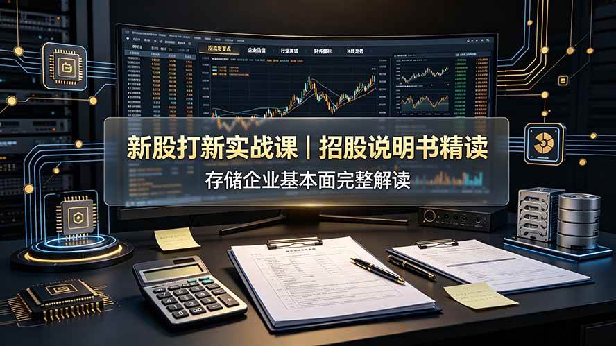 (19255期)付费文章:新股打新实战课|招股说明书精读,存储企业基本面完整解读-小灰云创