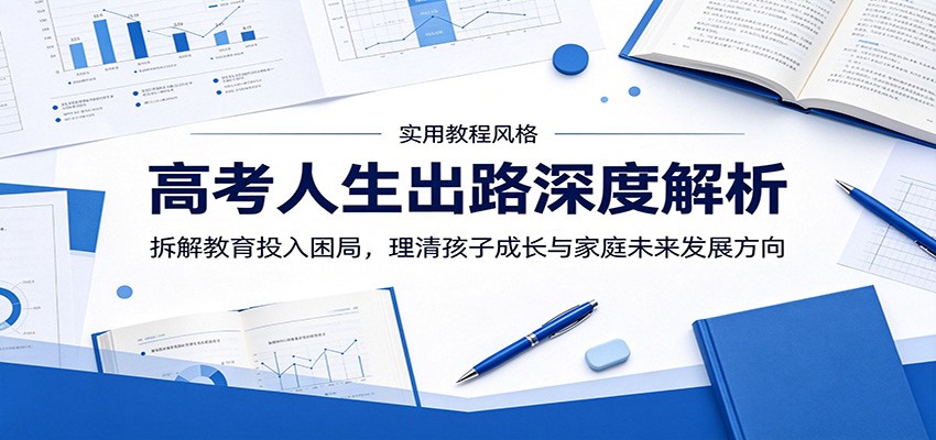 高考人生出路深度解析:拆解教育投入困局,理清孩子成长与家庭未来发展方向-小灰云创