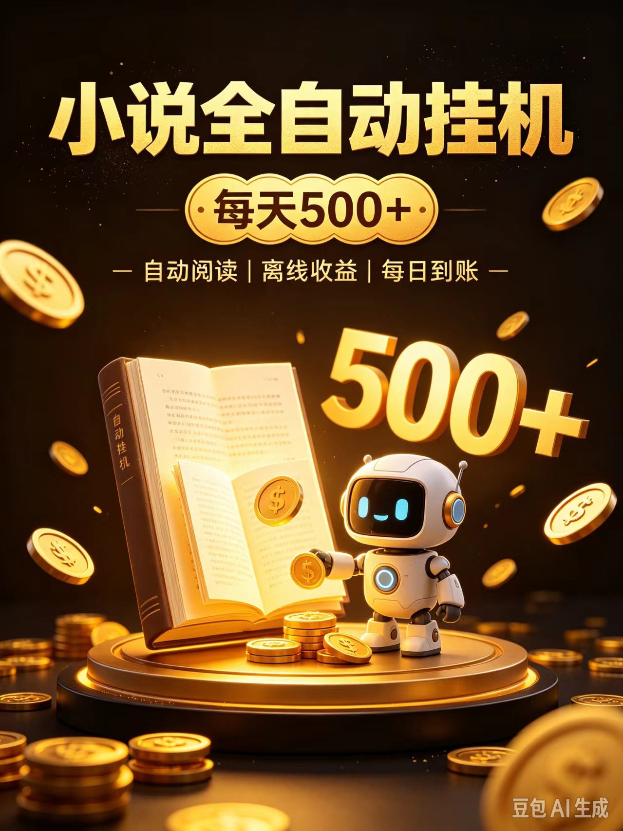 番茄全自动小说0门槛副业,日入300+,躺赚稳定风口项目-小灰云创