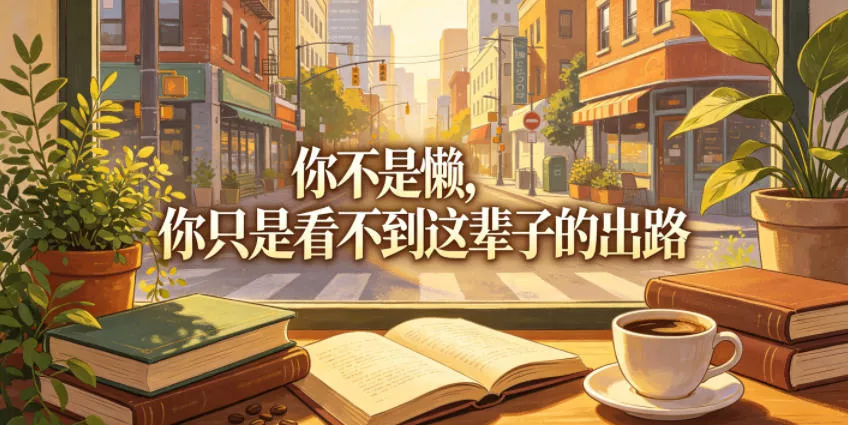 付费文章：你不是懒，你只是看不到这辈子的出路-小灰云创