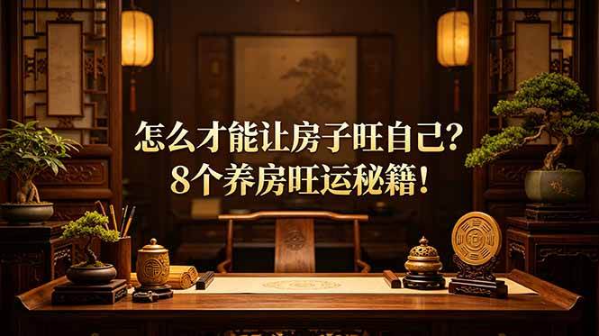（19023期）付费文章：怎么才能让房子旺自己？8个养房旺运秘籍！-小灰云创
