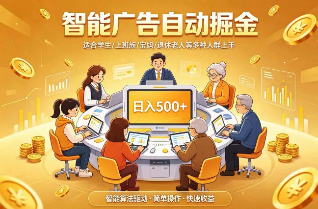 2026年最好做的项目：自动掘金项目，小白轻易上手，单日轻松收入500+【揭秘】-小灰云创
