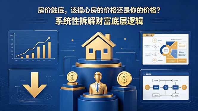 （18602期）付费文章：房价触底，该操心房的价格还是你的价格？系统性拆解财富底层逻辑-小灰云创