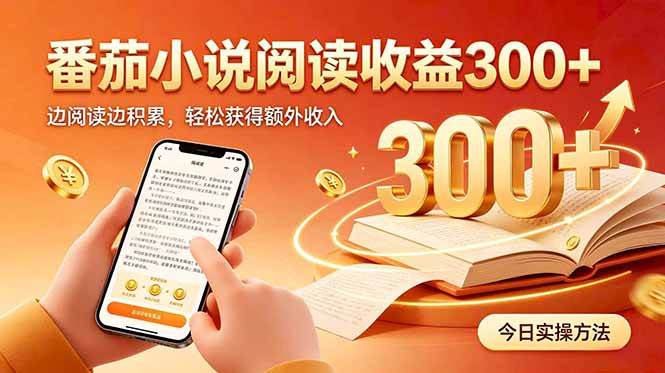 （20496期）全自动番茄挂机玩法，日入300+边阅读边积累，轻松获得额外收入-小灰云创