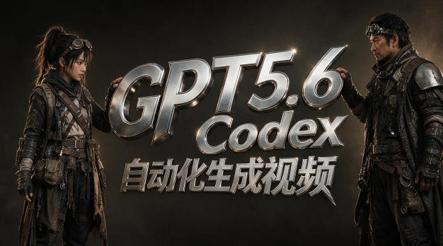 GPT5.6+Codex自动化生成视频全流程实战,从提示词设计、角色设定、封面海报,到视频生成思路与自动化工作流-小灰云创