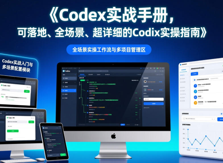 Codex实战手册，可落地、全场景、超详细的Codex实操指南-小灰云创
