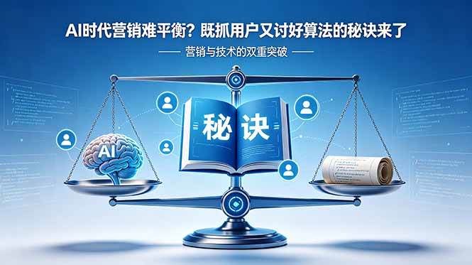 （18600期）AI时代营销难平衡？既抓用户又讨好算法的秘诀来了【原创双语字幕】-小灰云创