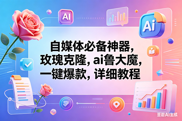 （18273期）玫瑰克隆神器，一键爆款工具，自媒体必备，60多个功能的教程-小灰云创