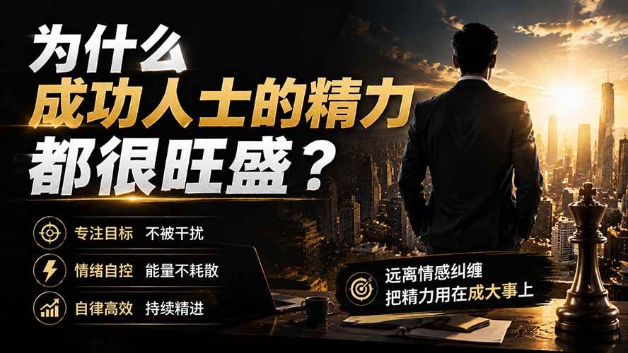 （19754期）付费文章：为什么成功人士的精力都很旺盛？-小灰云创