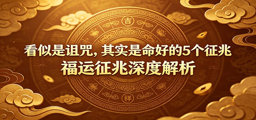 付费文章:《看似是诅咒,其实是命好的5个征兆》福运征兆深度解析-小灰云创