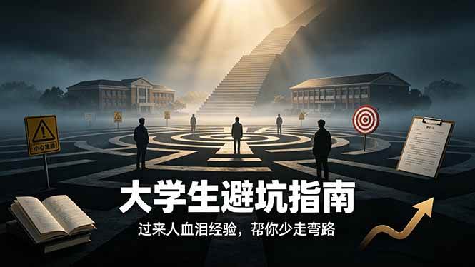 (19195期)付费文章:大学生避坑指南 ,过来人血泪经验,帮你少走弯路-小灰云创