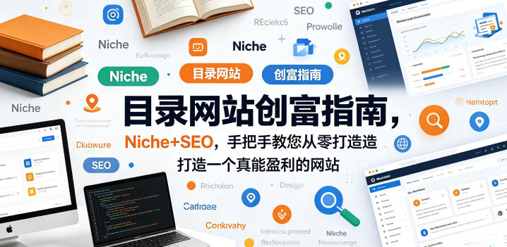 目录网站创富指南，Niche+SEO，手把手教您从零打造打造一个真能盈利的网站【原创双语字幕】-小灰云创