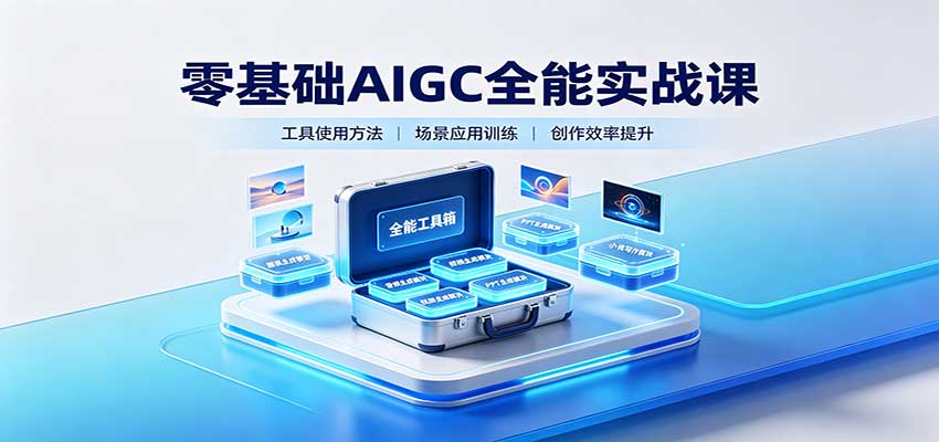 零基础AIGC全能实战课:覆盖绘画、影音、PPT、小说多场景AI创作-小灰云创