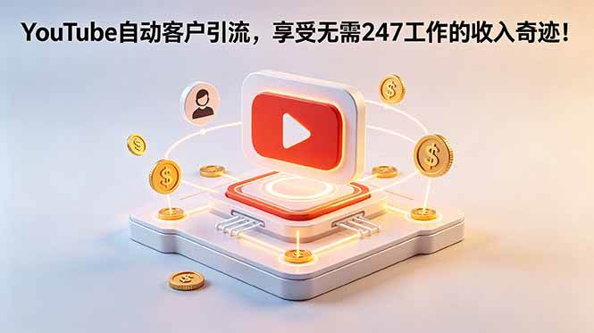（18658期）YouTube 自动客户引流，享受无需 247 工作的收入奇迹！【原创双语字幕】-小灰云创