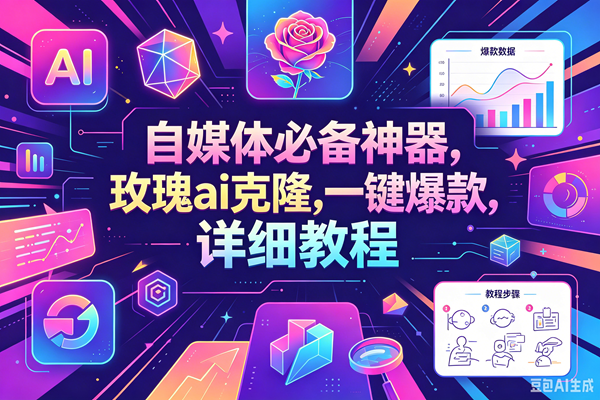 （18624期）玫瑰克隆工具，一键ai神器，爆款工具，自媒体必备，60多个功能，的详细教程-小灰云创