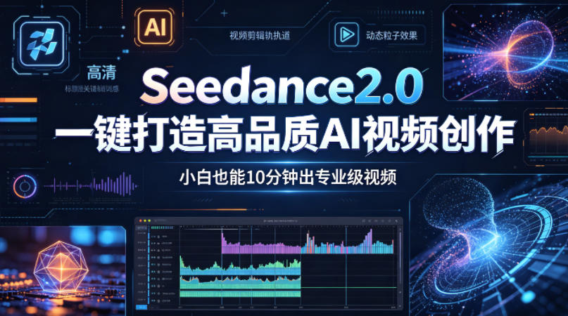 Seedance2.0一键打造高品质AI视频创作，小白也能10分钟出专业级视频-小灰云创