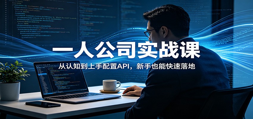 一人公司实战课：从认知到上手配置API，新手也能快速落地 - 小灰云创-小灰云创