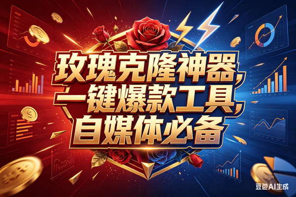 （18361期）玫瑰克隆神器，一键爆款ai工具，自媒体必备，60多个功能的详细教程-小灰云创