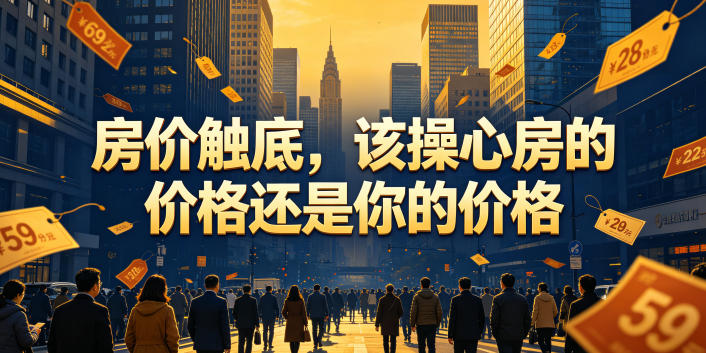 付费文章：房价触底，该操心房的价格还是你的价格-小灰云创