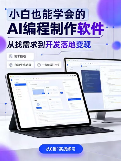 手把手教会你ai编程制作软件到变现全路径，零基础小白轻松上手，从找需求到开发落地变现【揭秘】-小灰云创