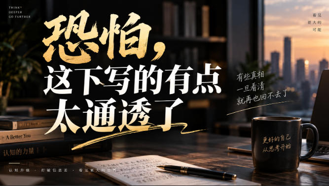 灏泽叔最新付费文章:恐怕,这下写的有点太通透了-小灰云创