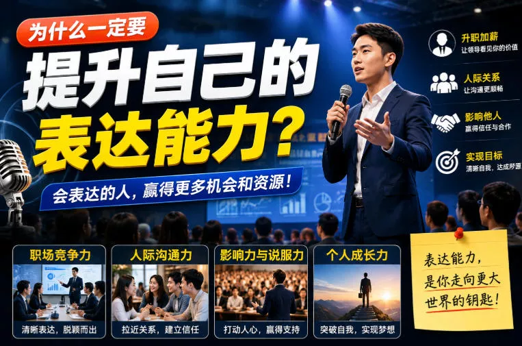 付费文章：为什么一定要提升自己的表达能力？-小灰云创