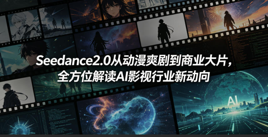 Seedance2.0从动漫爽剧到商业大片，全方位解读AI影视行业新动向-小灰云创