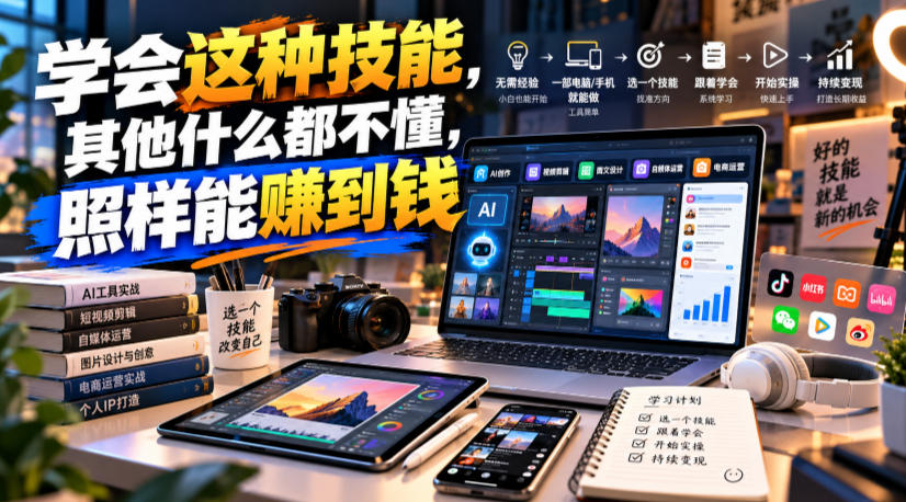 某公众号付费文章:学会这种技能,其他什么都不懂,照样能賺到钱-小灰云创
