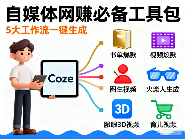 Coze工作流合集，内容一共100份左右，内容丰富，可以提供工作效率-小灰云创