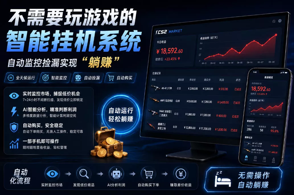 不用玩游戏的游戏搬砖项目，无需自己挂G，无需购买任何额外设备，所有数据支持任何形式验证【揭秘】-小灰云创